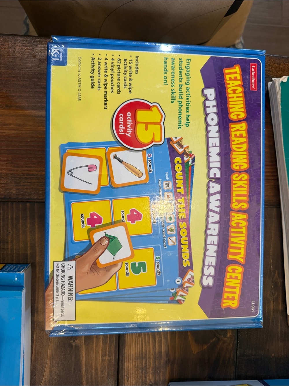 Teaching Reading Skills Activity Center